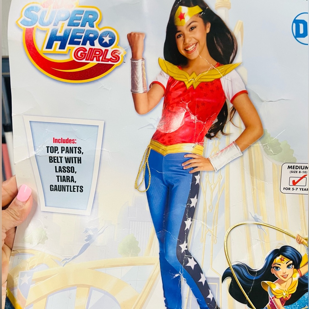 Girls Wonder Woman costume